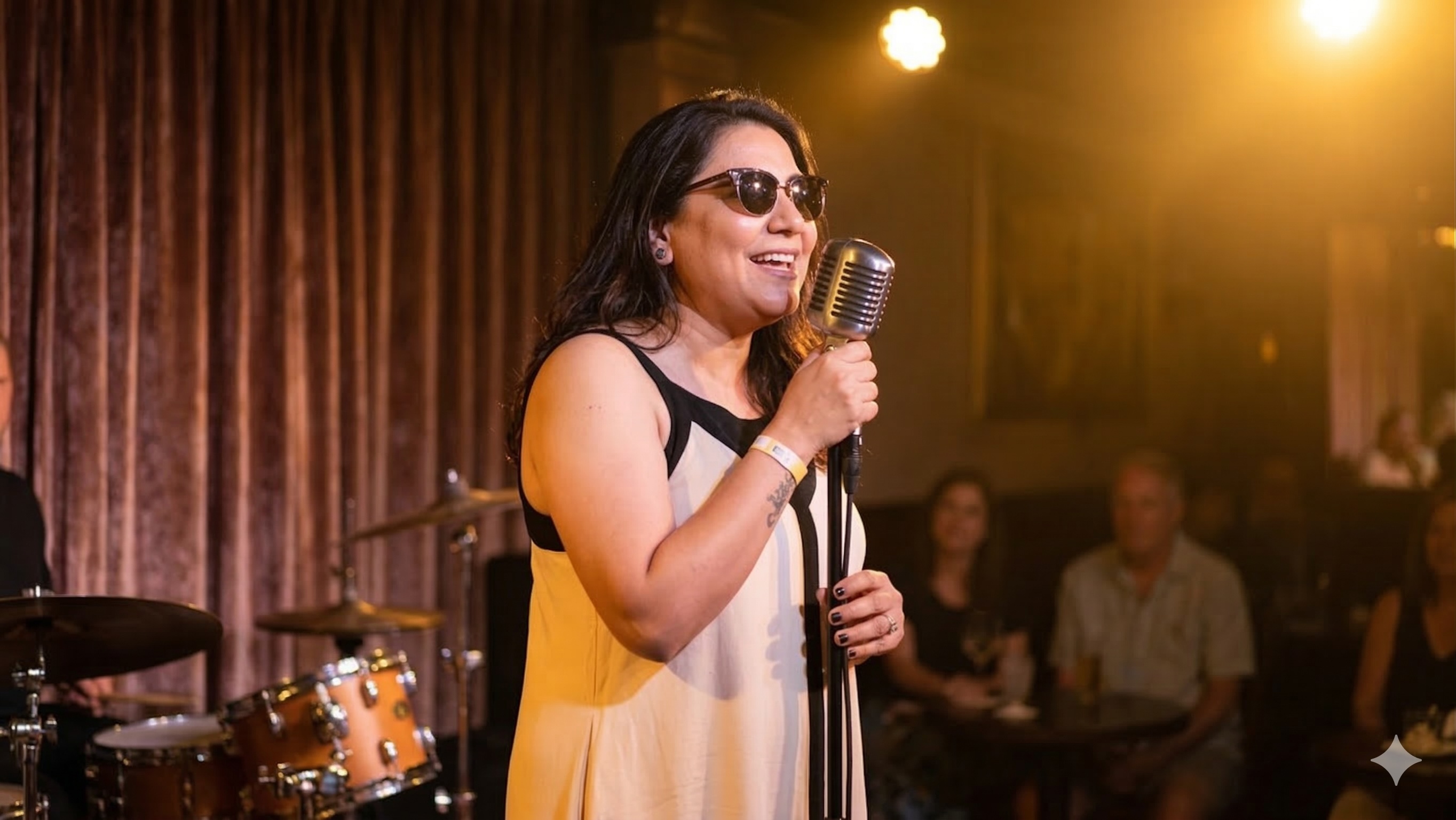 Shivani performing live